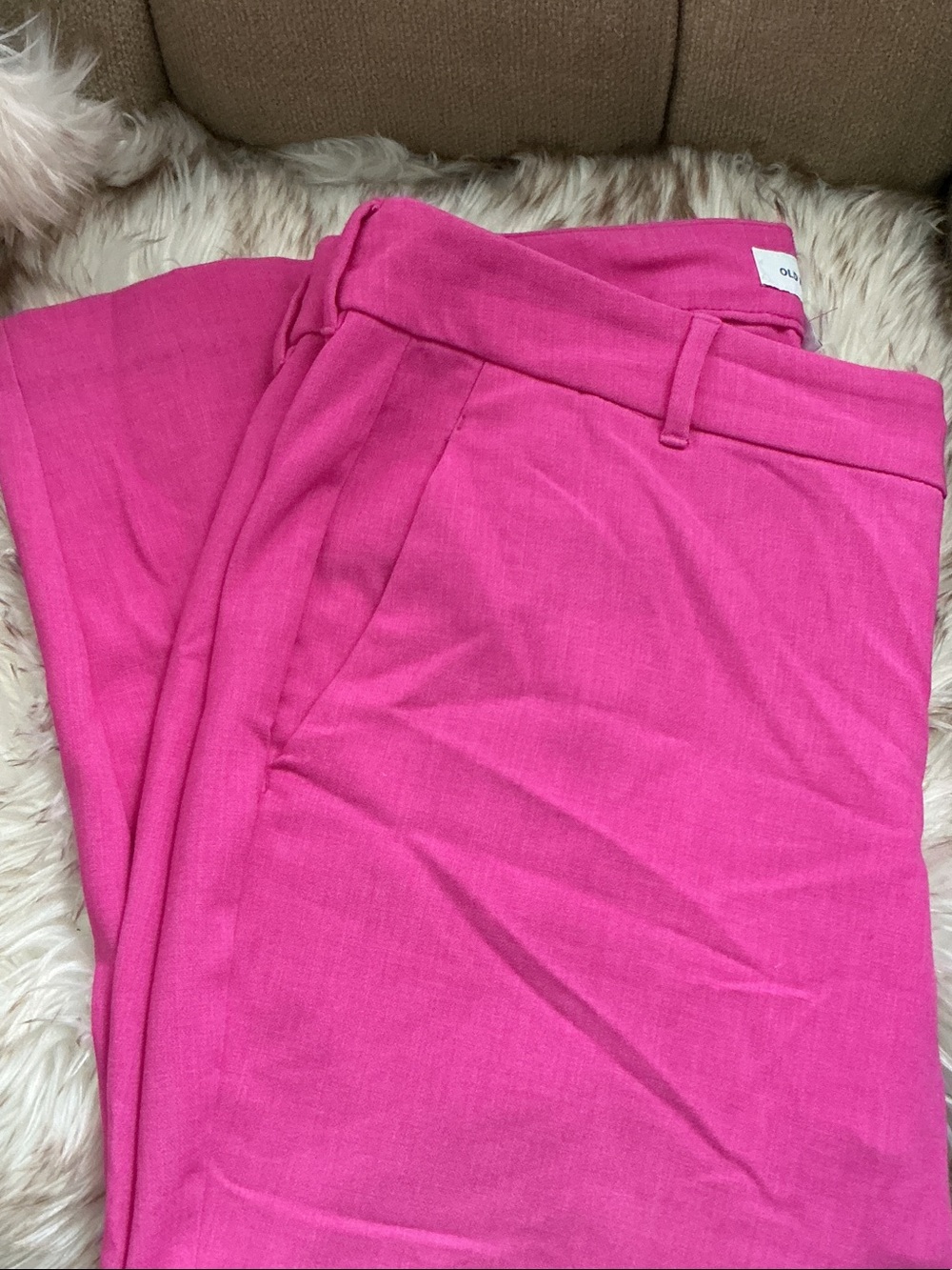 Women's Hot Pink OLD NAVY Harper Tailored Pants